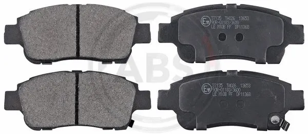Brake Pad Set, disc brake (37135)
