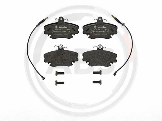 Brake Pad Set, disc brake (P68008)