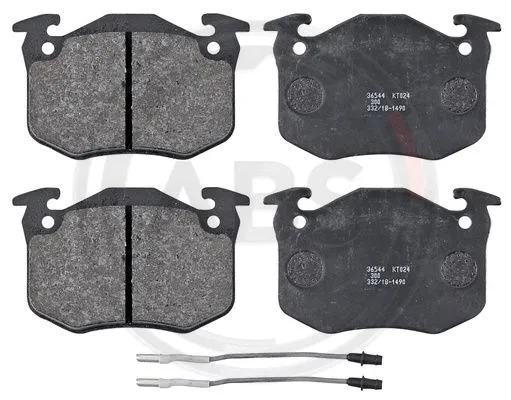 Brake Pad Set, disc brake (36544)