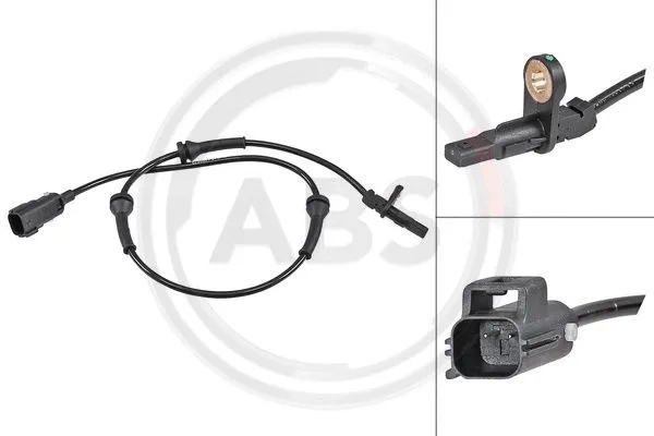 Sensor, wheel speed (31875)