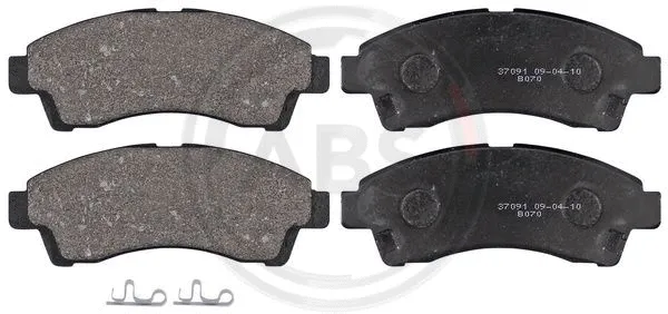 Brake Pad Set, disc brake (37091)
