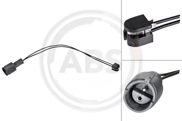 Warning Contact, brake pad wear (39502)