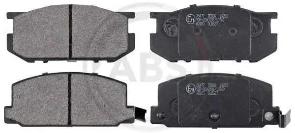Brake Pad Set, disc brake (36477)