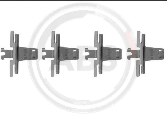 Accessory Kit, disc brake pad (1018Q)