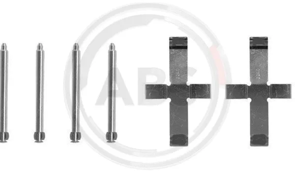 Accessory Kit, disc brake pad (0911Q)