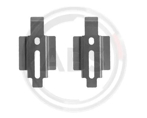 Accessory Kit, disc brake pad (1178Q)