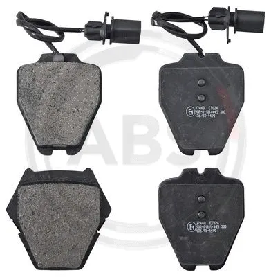Brake Pad Set, disc brake (37448)