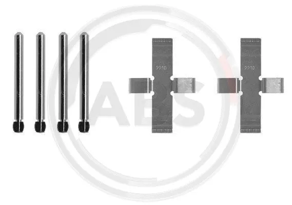 Accessory Kit, disc brake pad (0902Q)