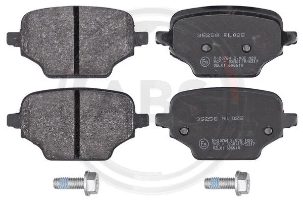Brake Pad Set, disc brake (35258)