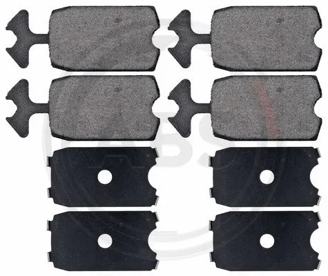 Brake Pad Set, disc brake (36046)