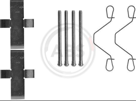 Accessory Kit, disc brake pad (1138Q)