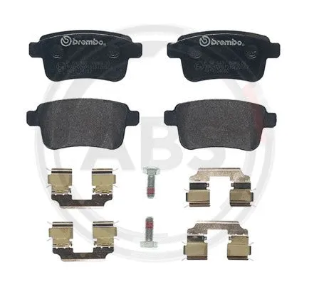 Brake Pad Set, disc brake (P68043)