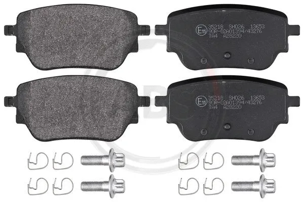 Brake Pad Set, disc brake (35218)