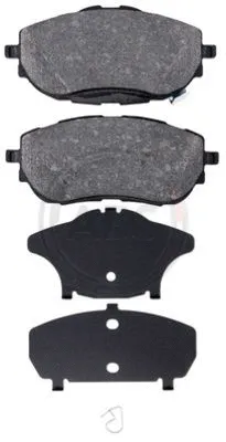 Brake Pad Set, disc brake (35025)