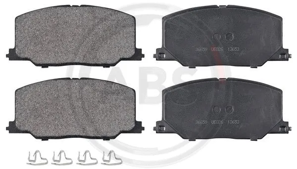 Brake Pad Set, disc brake (36659)