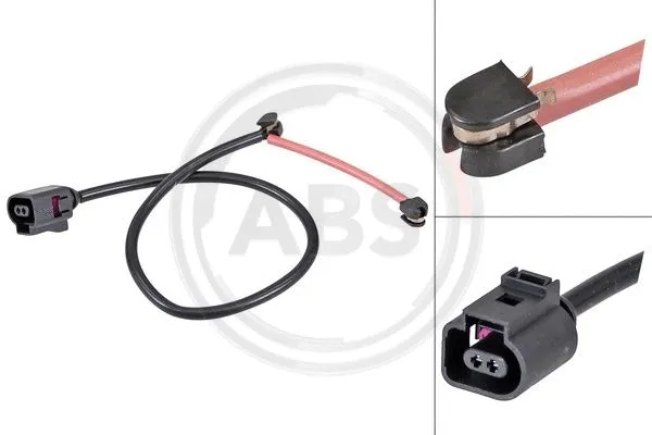 Warning Contact, brake pad wear (39811)