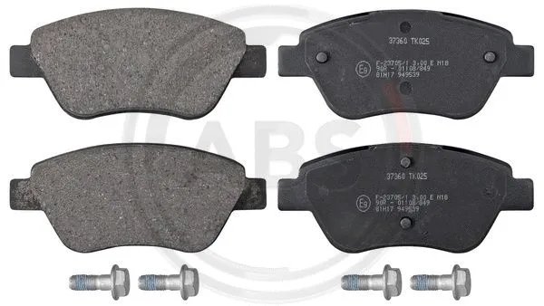 Brake Pad Set, disc brake (37360)