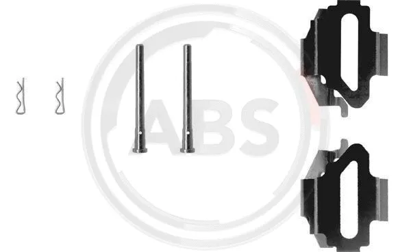 Accessory Kit, disc brake pad (1168Q)