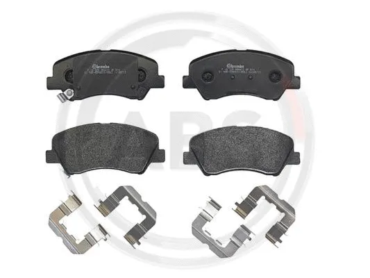 Brake Pad Set, disc brake (P18025)
