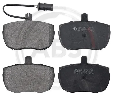 Brake Pad Set, disc brake (36841)