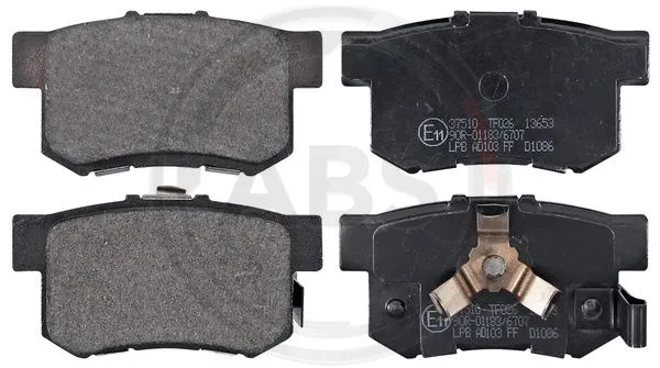 Brake Pad Set, disc brake (37510)