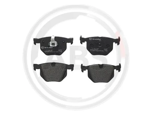 Brake Pad Set, disc brake (P06029)