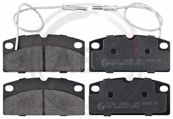 Brake Pad Set, disc brake (37340)