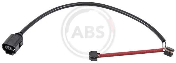 Warning Contact, brake pad wear