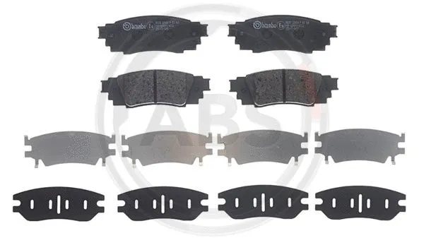 Brake Pad Set, disc brake (P83160)