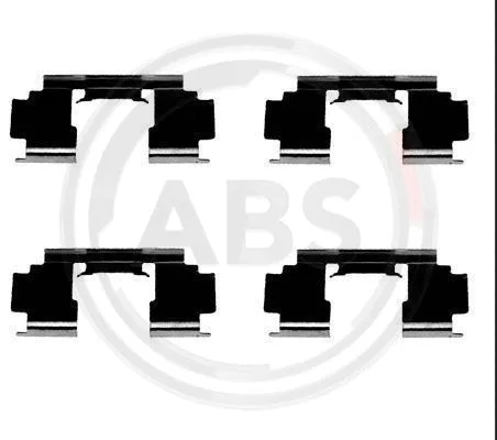 Accessory Kit, disc brake pad (1276Q)
