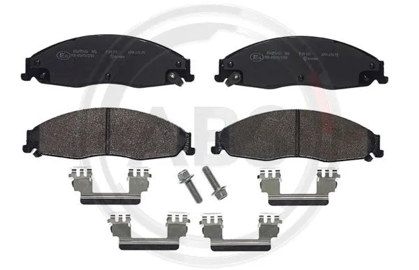 Brake Pad Set, disc brake (P09011)