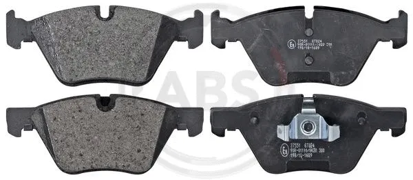 Brake Pad Set, disc brake (37551)