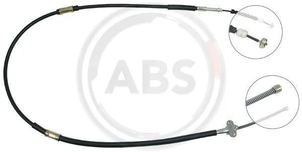 Cable Pull, parking brake (K12787)
