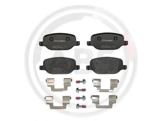 Brake Pad Set, disc brake (P23089)