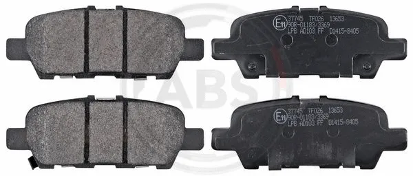 Brake Pad Set, disc brake (37745)
