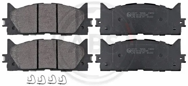 Brake Pad Set, disc brake (37677)