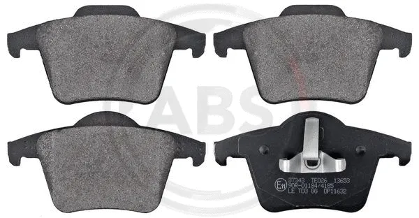Brake Pad Set, disc brake (37343)