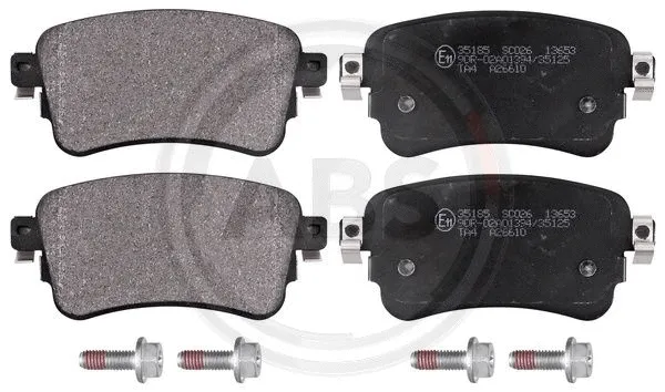Brake Pad Set, disc brake (35185)