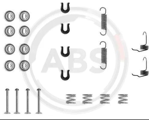 Accessory Kit, brake shoes (0655Q)