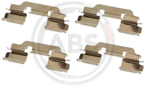 Accessory Kit, disc brake pad (1601Q)