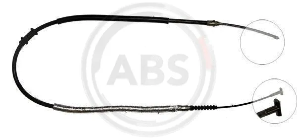 Cable Pull, parking brake (K13178)