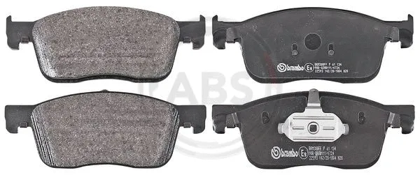 Brake Pad Set, disc brake (P61134)