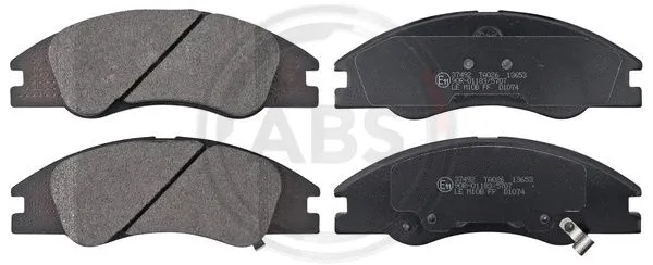 Brake Pad Set, disc brake (37492)