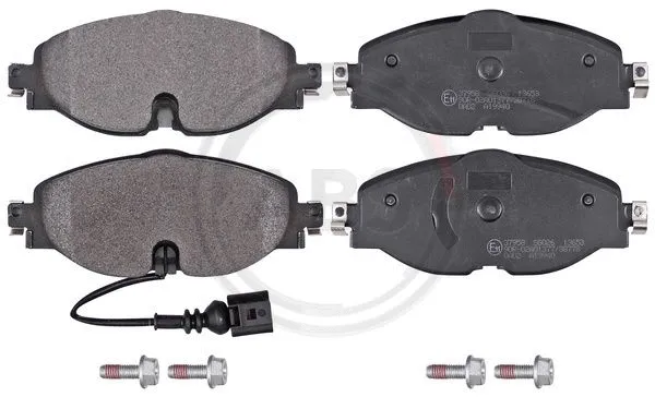 Brake Pad Set, disc brake (37958)