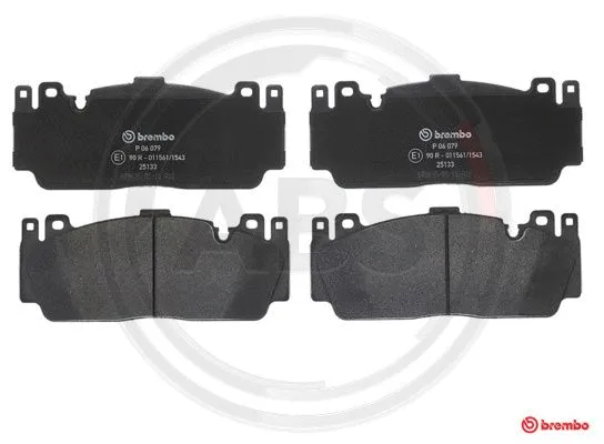 Brake Pad Set, disc brake (P06079)