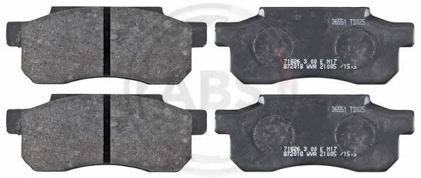 Brake Pad Set, disc brake (36551)