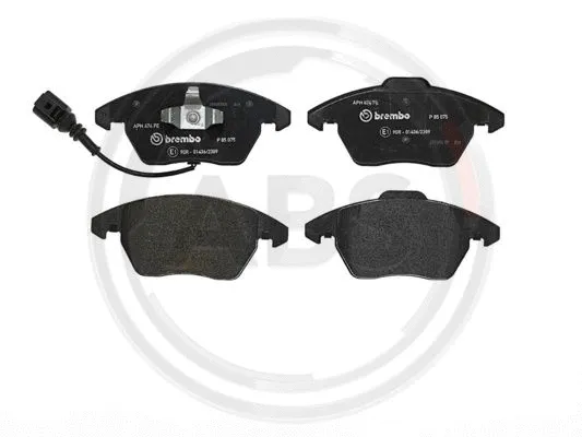 Brake Pad Set, disc brake (P85075)
