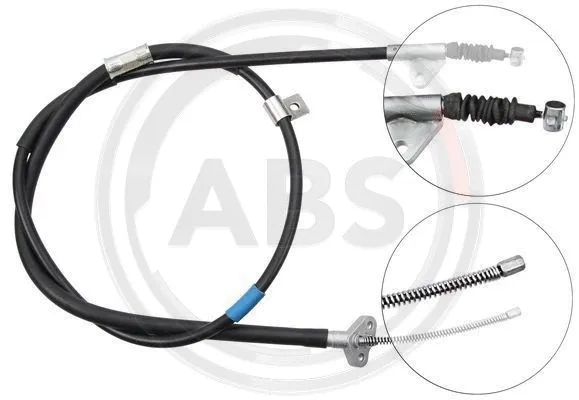 Cable Pull, parking brake (K16578)