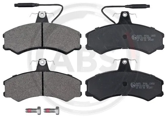 Brake Pad Set, disc brake (36470)