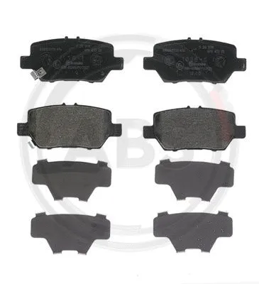 Brake Pad Set, disc brake (P28078)